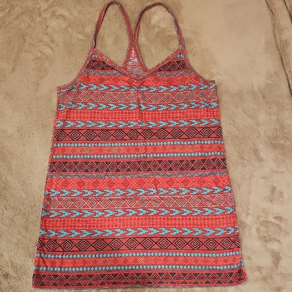 Tribal Print Tank Top
